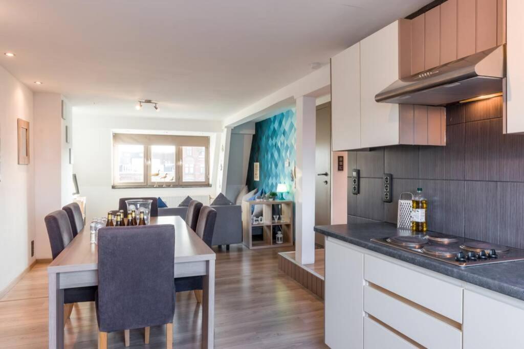 Duplex Appertement Met Zicht Damse Vaart @ Brugge Apartment Luaran gambar