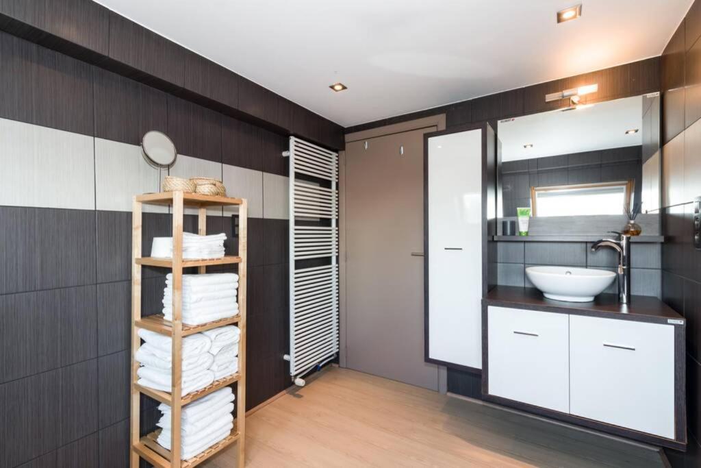 Duplex Appertement Met Zicht Damse Vaart @ Brugge Apartment Luaran gambar